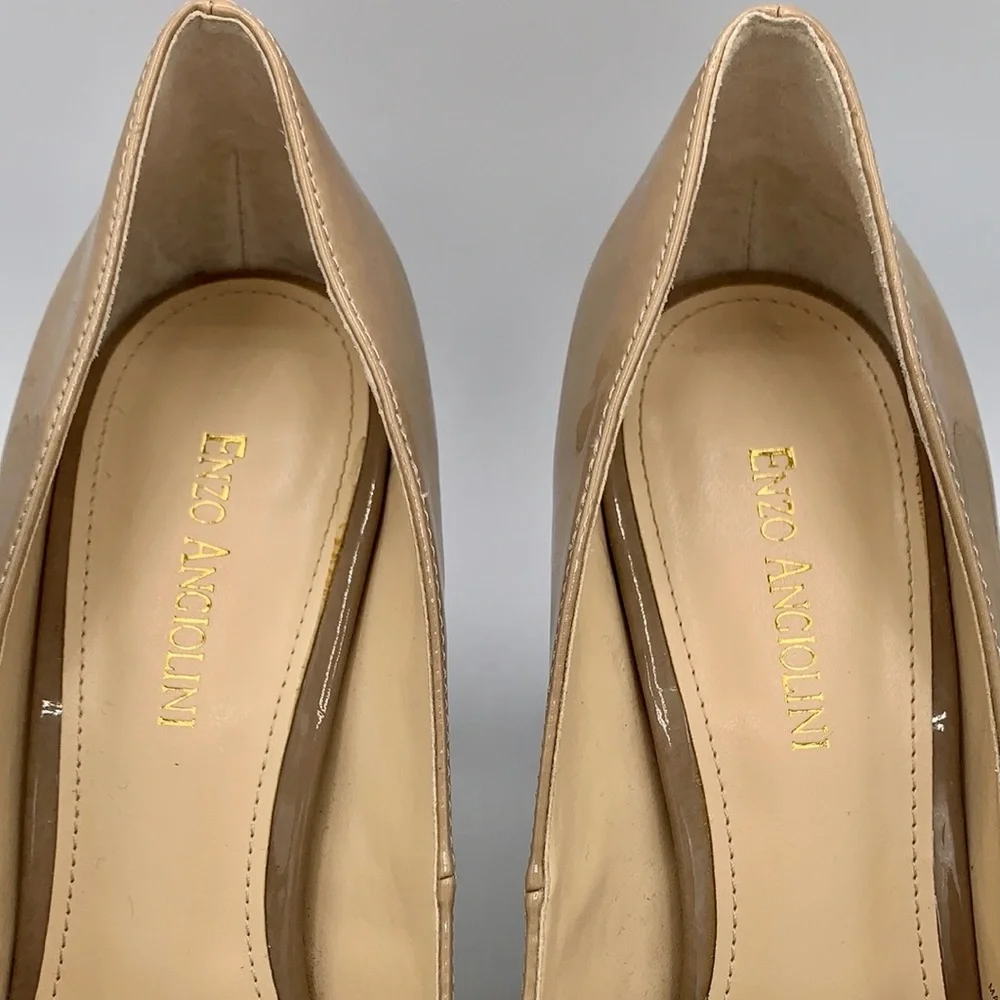 Enzo Angiolini Nude Heels Size 9